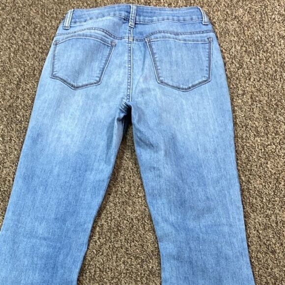 Mudd Blue Flare Wide Leg Jeans Size 7 - Picture 5 of 11